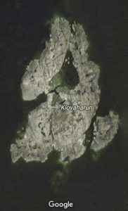 Saaristo sarjan peili on saanut muotonsa Klovharun saaresta, jossa Tove Jansson vietti kesät.